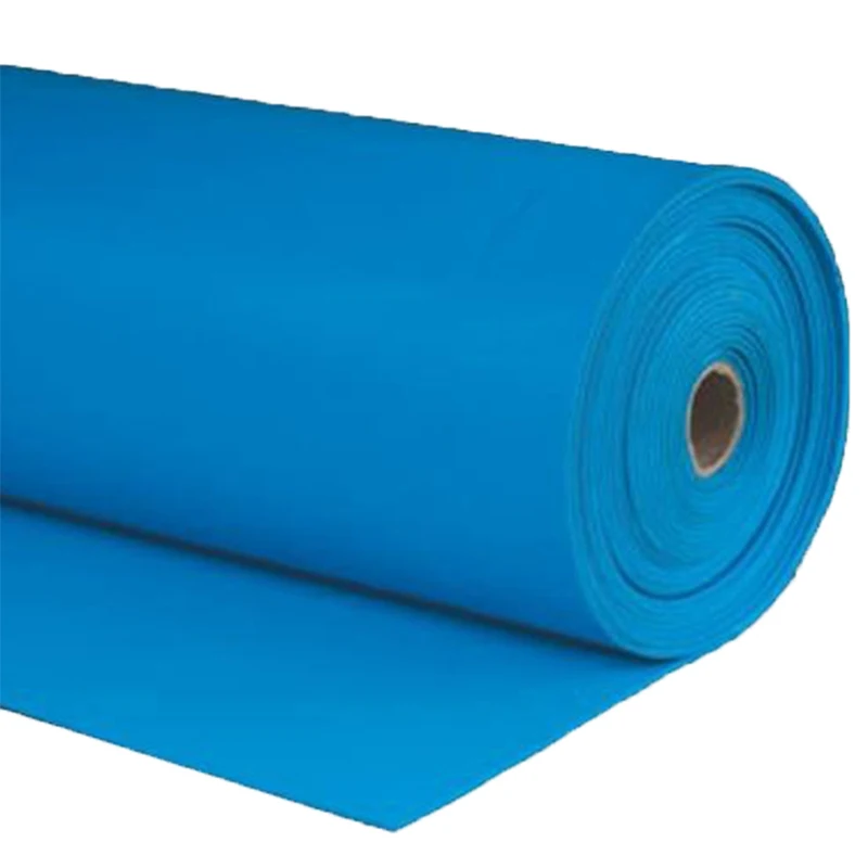 

High Temperature Resistant Mat Rubber ESD Roll Desktop Electrostatic Discharge Protection Blue ESD Antistatic Mat