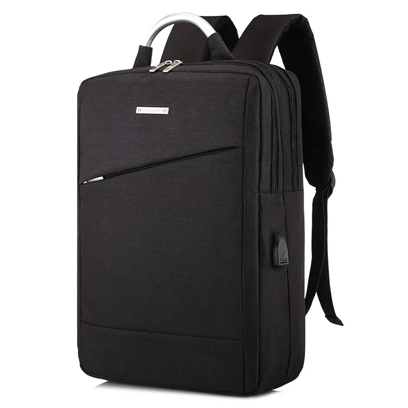

new casual men's USB backpack travel men's backpack business anti-stolen Laptop bag, 4 colors or customized