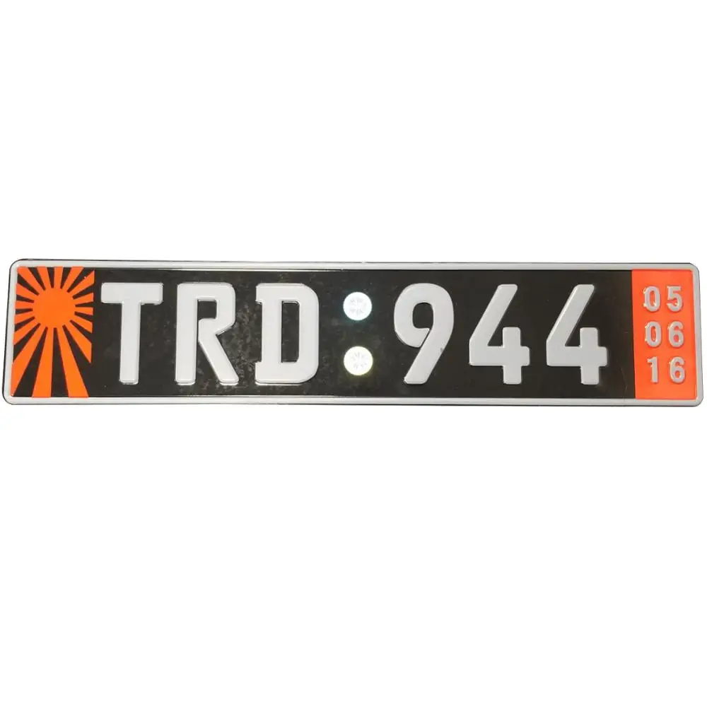 
euro car number plate blank metal auto license plates jdm 