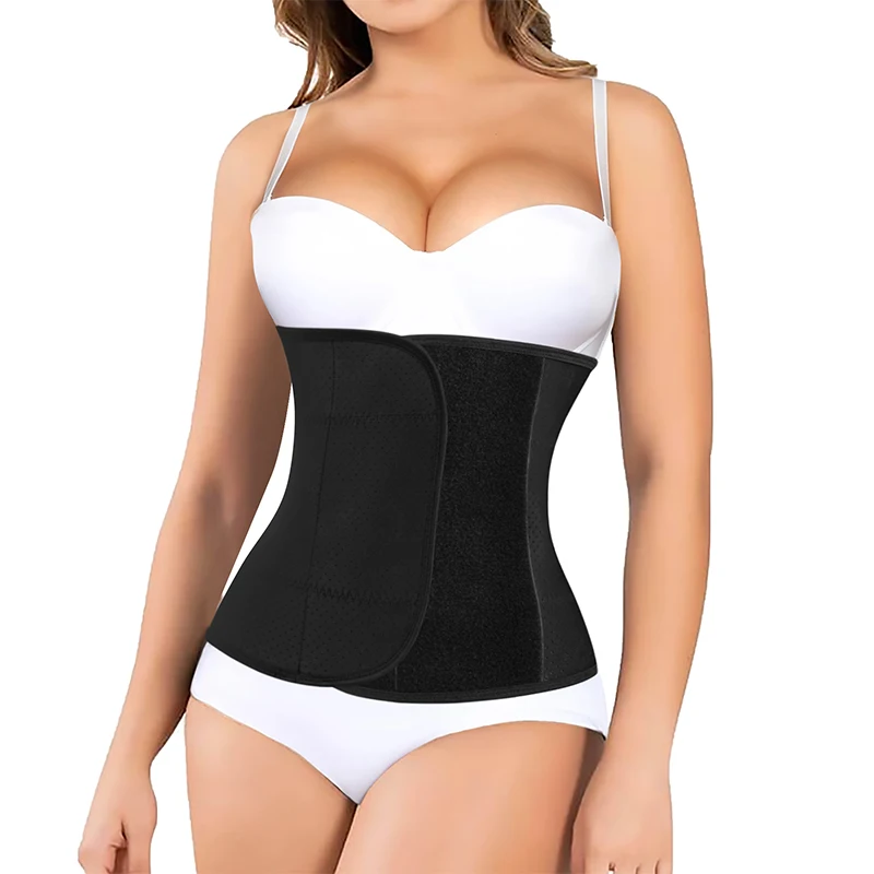 

Women body shaper breathable double tummy control support recovery belly girdles postpartum waist trainer