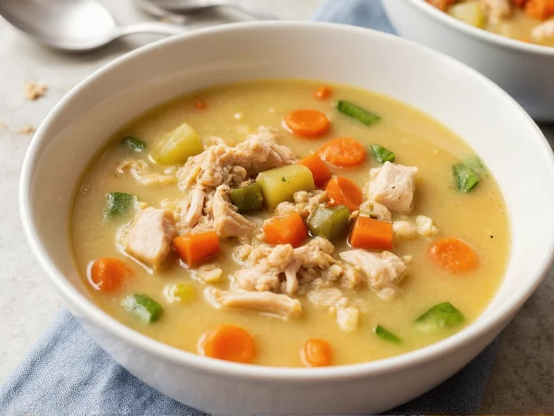 Perfect Leftover Turkey Soup: 5-Star Recipe & Tips
