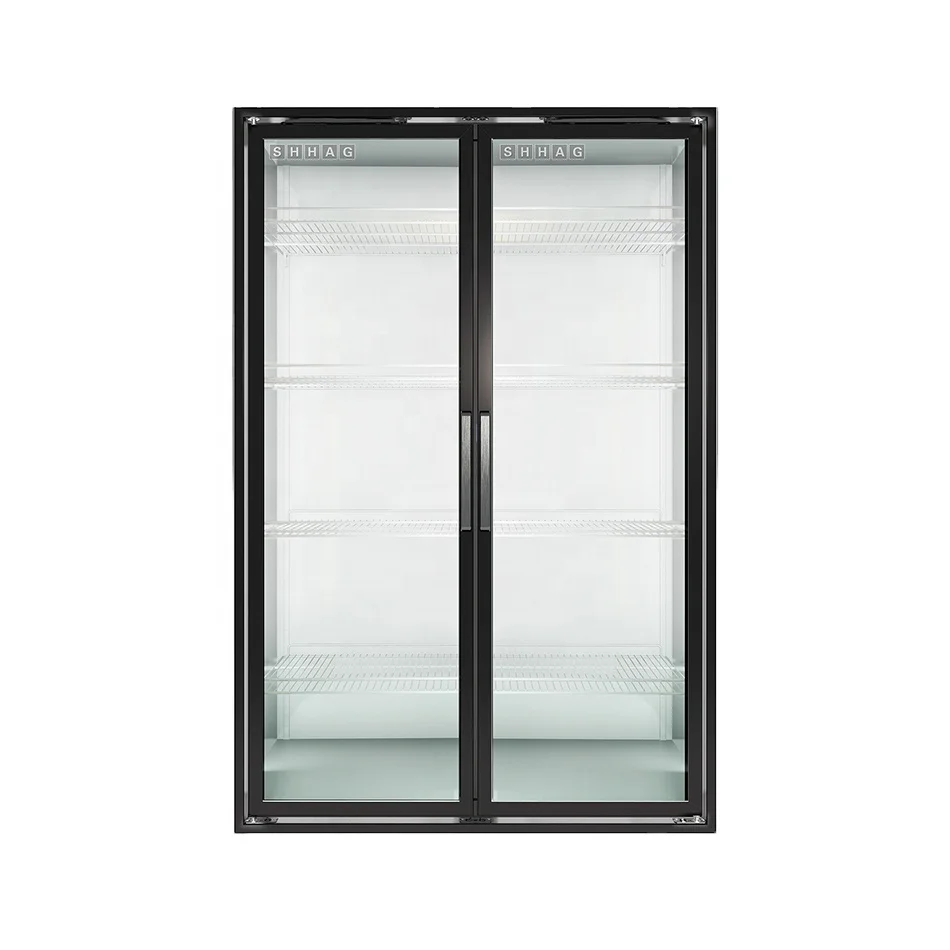 Wholesale Supermarket Display Refrigerator Glass Door Display Freezer Door For Walk In Freezer