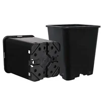 

Price-wise 7L / 11L Plastic Square Flower Nursery Pots