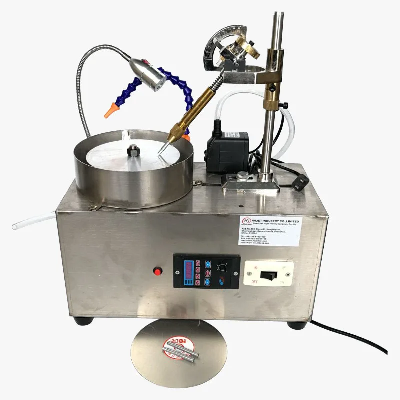 

Stainless Steel Jewellery Manufacturer Speed Control Benchtop Gemstone Grinding Machine Jewelry Faceting Machine