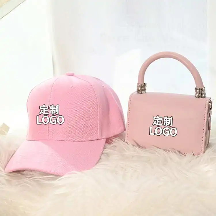 

LA purse set with hat Fashion Design Purse SAC A MAIN Handbags Famous Brands LA Purse Handbags and Women Hand Bags with hat, Customizable