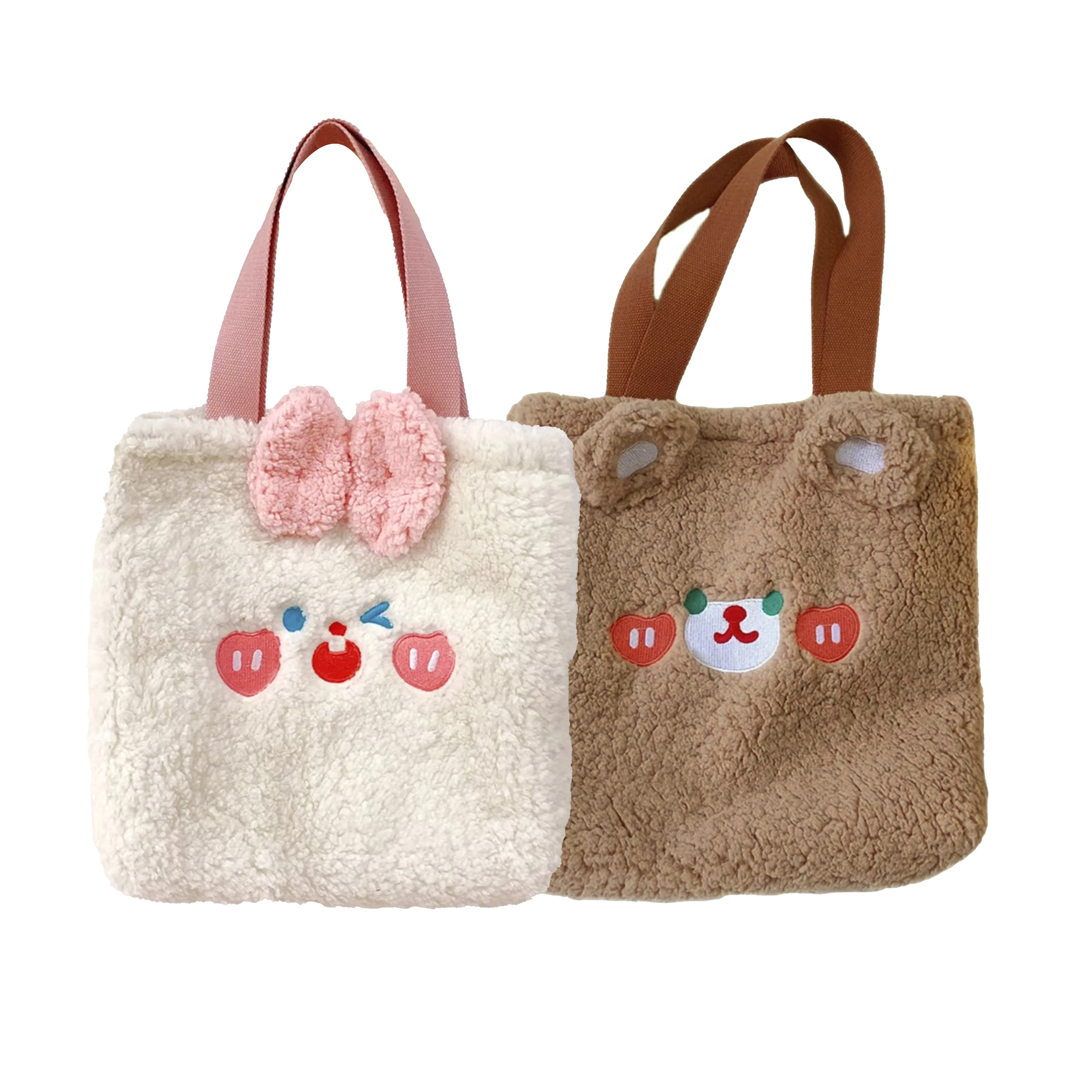 

2023 Newest Cute Plush Handbag Soft Women Shoulder bag Backpack Gift Decoration Storage