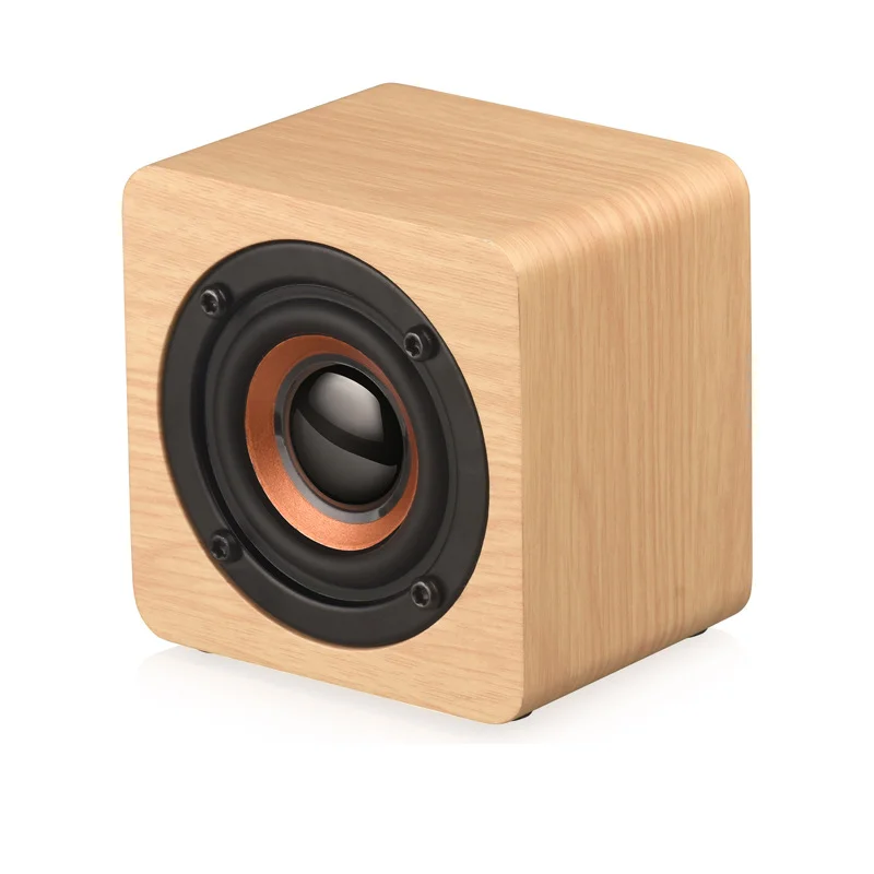 

Best Gift Portable Wireless Stereo Wooden Mini Bluetooth Speaker With 8 Hours Play