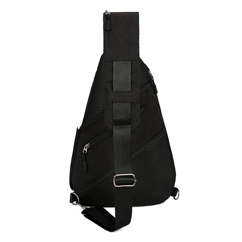 

Outdoor Custom Front Chest Bag with Headphone Holes