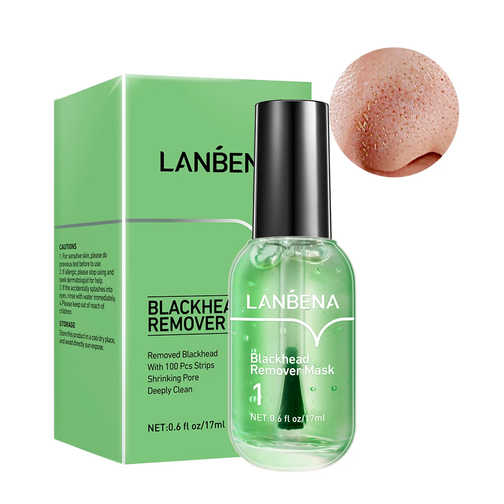

LANBENA high quality green tea best blackhead remover mask wholesale