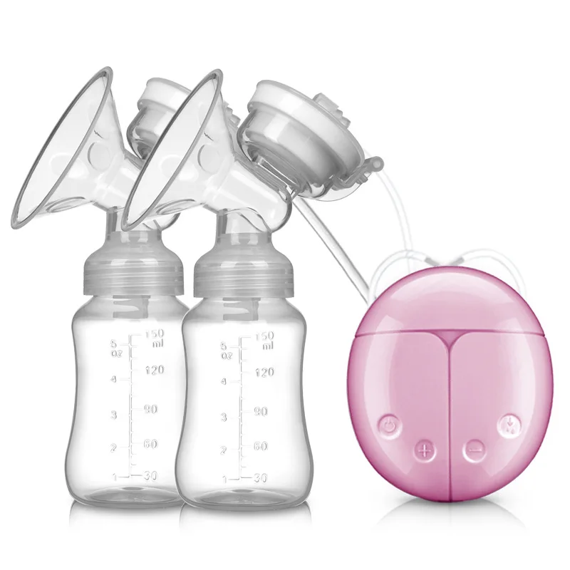 

Silicon spectra haakaa breast milk pump video manual breast pump, White, pink, blue