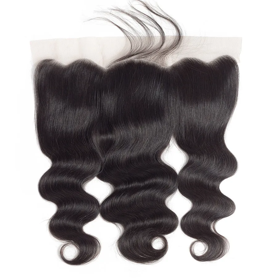 

Body Wave Frontal Closure With Baby Hair 100% Remy Human Hair 13x4 Ear To Ear Lace Frontal Closure