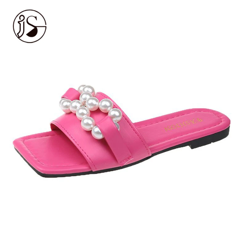 

Popular Pearl series women's shoes fashion sandals for women and ladies wear beach slide slippers