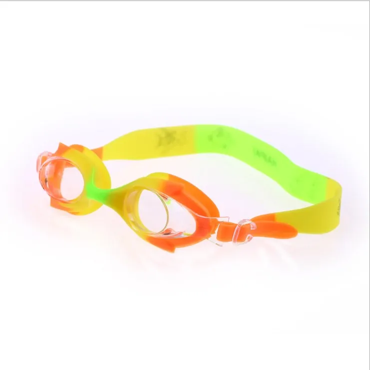 

Candy Color Kids Googles Silicone Colorful Funny Adjustable Nose Swimming Glass For Children Anti fog Summer suppliers, Customized color