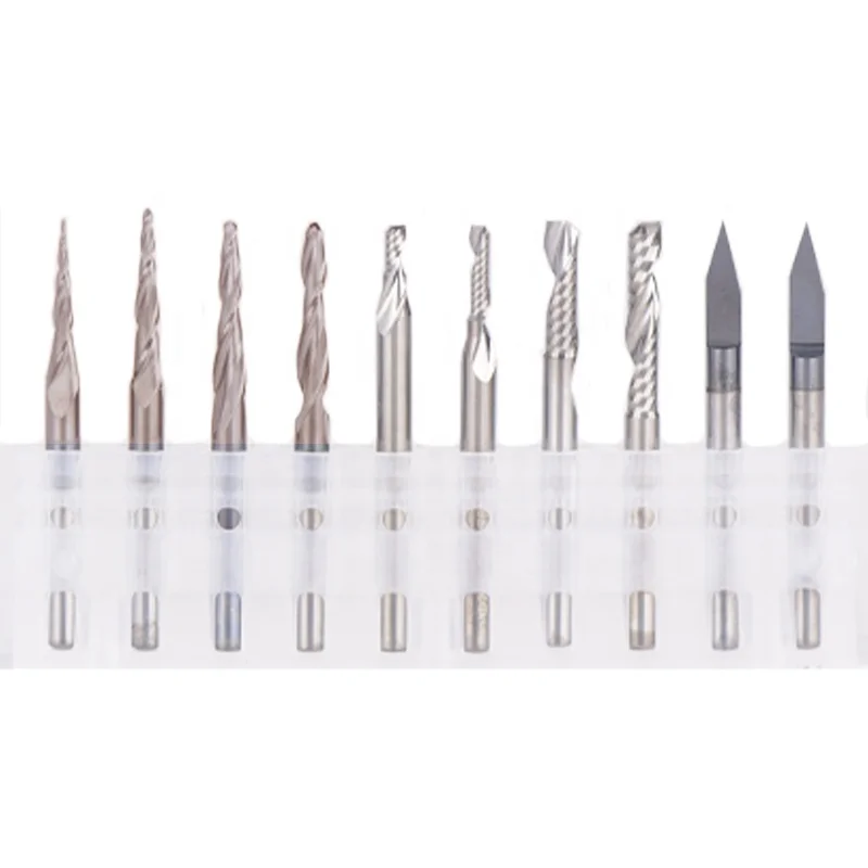 China Factory Supplied Wholesale Price Durable Engraving End Mill V Bit Milling Cutter CNC Router Bit