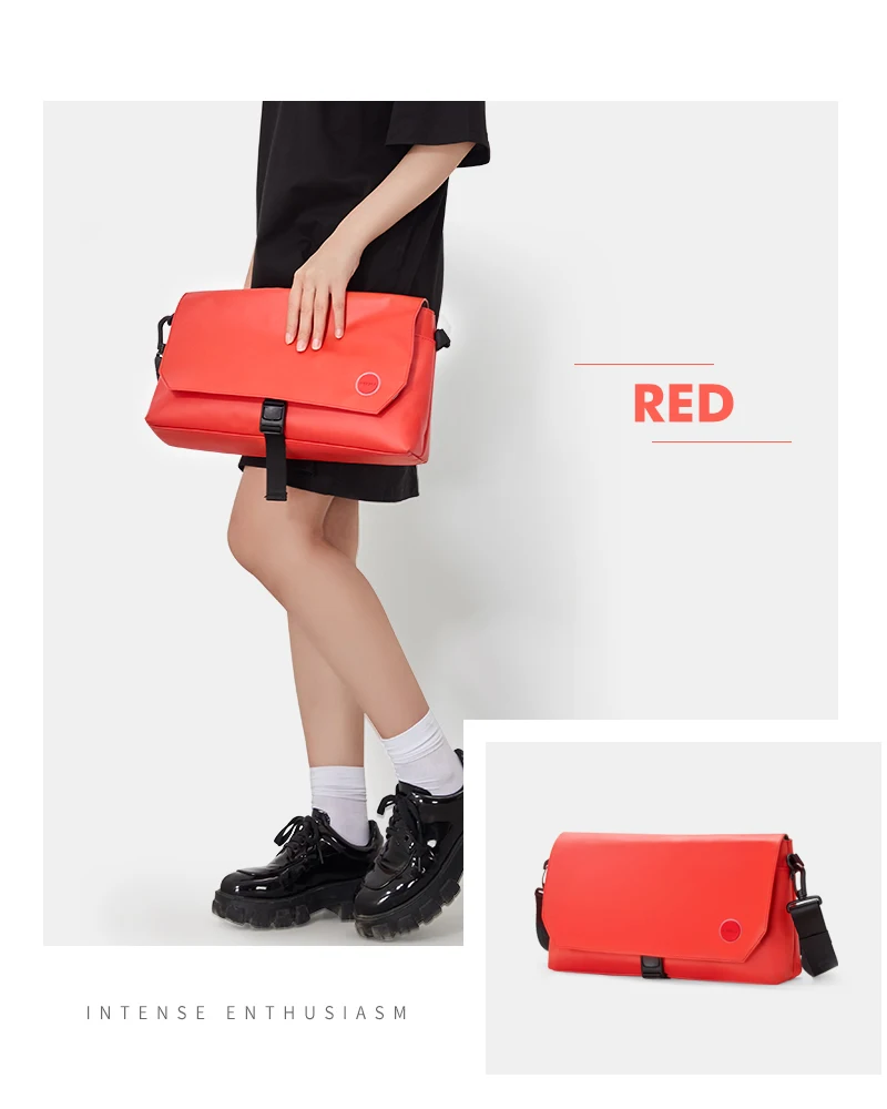 

High Quality Waterproof Luxury Messenger Crossbody Shoulder Bag Men, 3 colors in stock