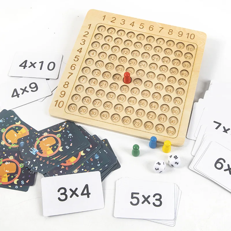 

Wooden learning toys for kids multiplication table teaching aids for kindergarten juegos didacticos montessori mathematiques