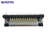 WINPIN soldering board type DR25 female header right angle (needle), parallel port D-SUB connector