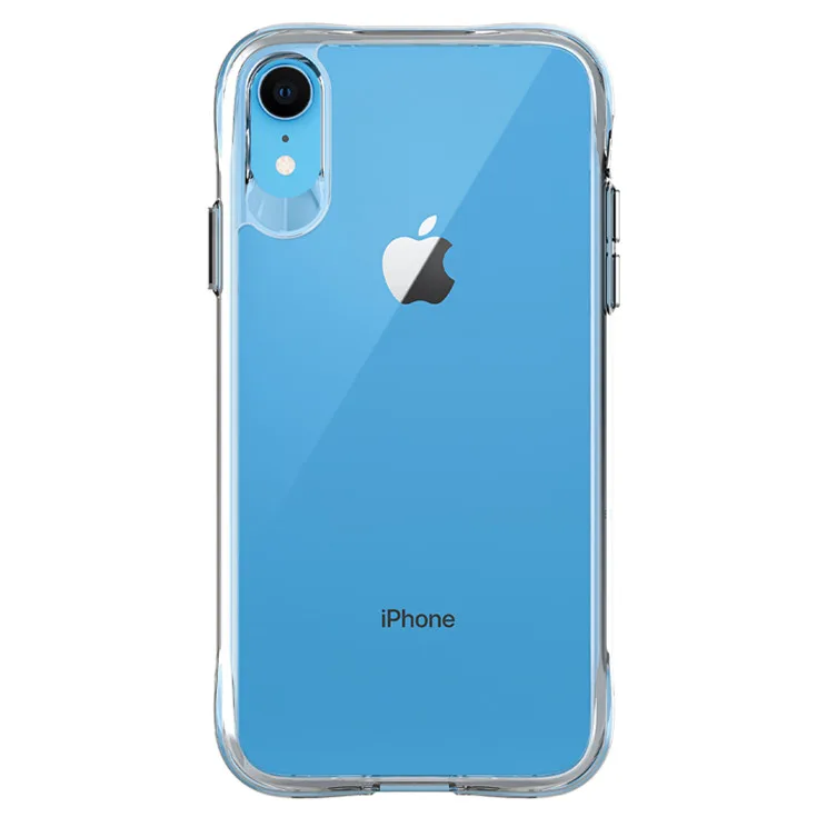 

Anti-scratch Transparent Clear TPU PC Camera shockproof Protection phone case for iphone XR