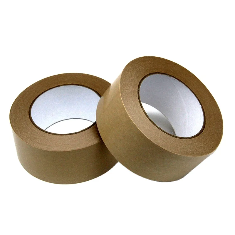 

Matt Color Self Adhesive Kraft Paper Tape Custom Printed Paper Tape Packing Tape