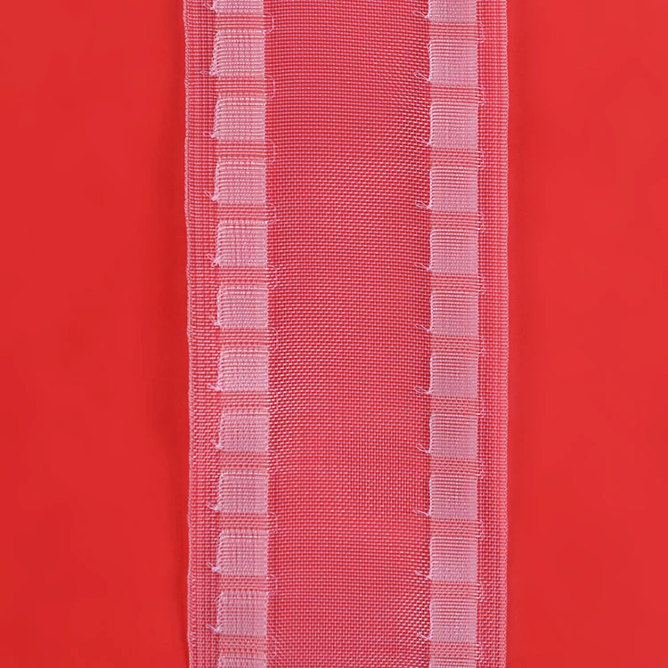 
Drapery accessories transparent nylon fold tape waterfall pleat curtain header tape 