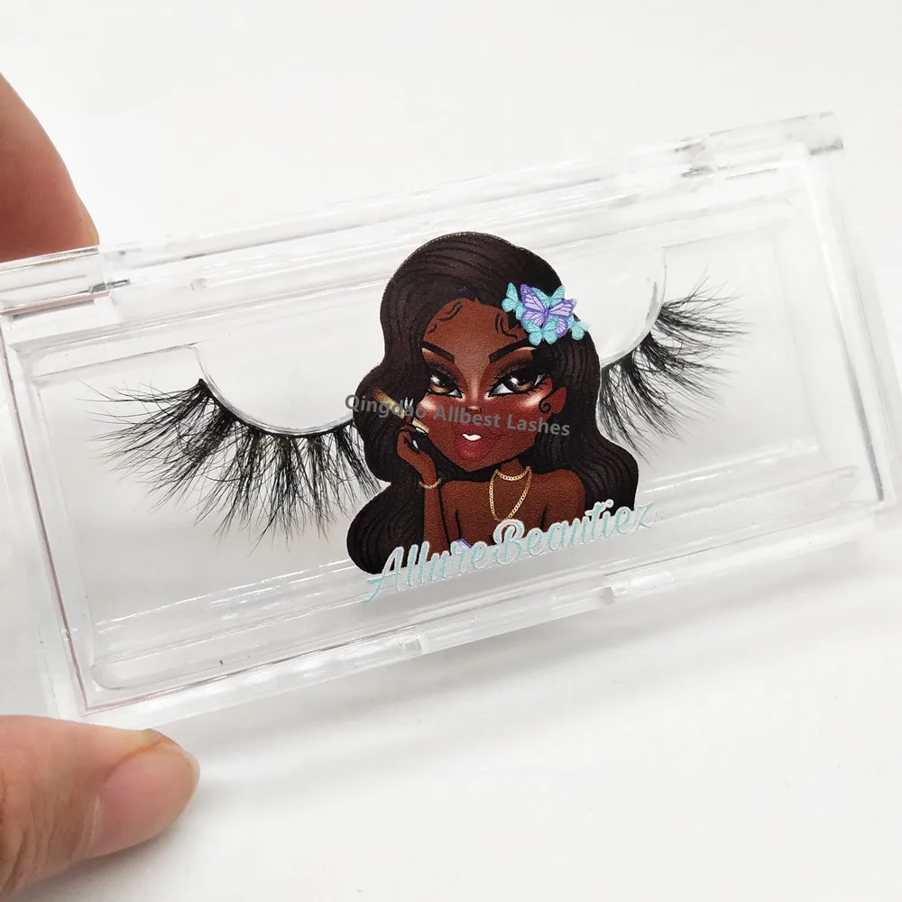 

eyelash packaging acrylic lashbox custom eye lash box empty lashesbox private label lashesh box