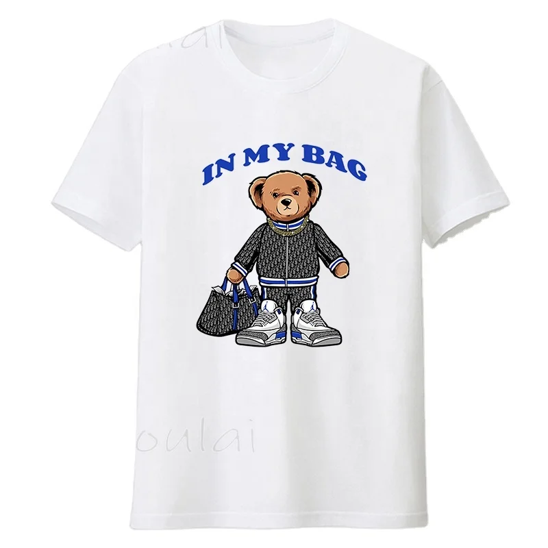 

Hot Sale High Quality 100% Cotton Men's T-Shirts Sneaker Tees Blessed Sneaker Clothing And Graphic Sneaker Plus Size T-Shirts