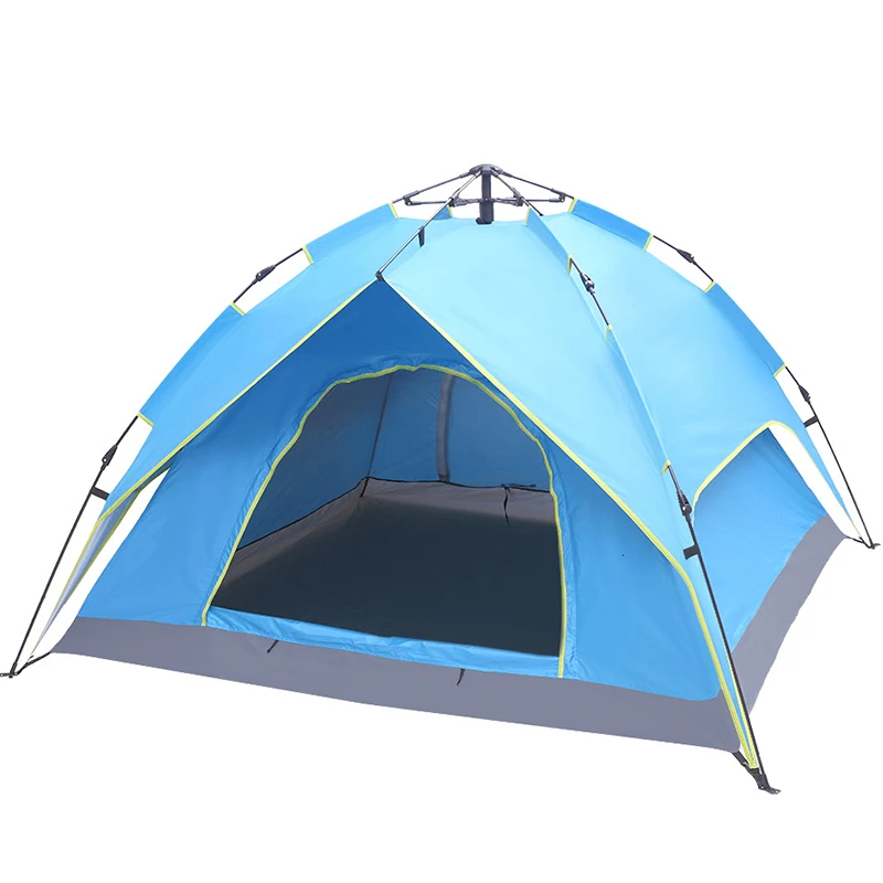 

Pop Up Tent Family Camping Tent 4 Person Portable Instant Automatic Tents Waterproof Windproof for Camping Hiking Mountaineering
