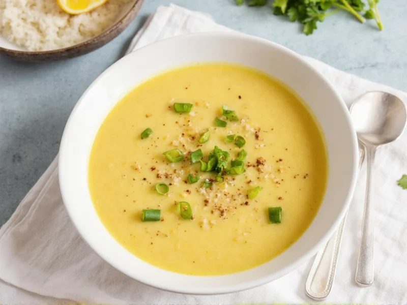 Authentic Avgolemono Greek Soup Recipe: Creamy Lemon Chicken