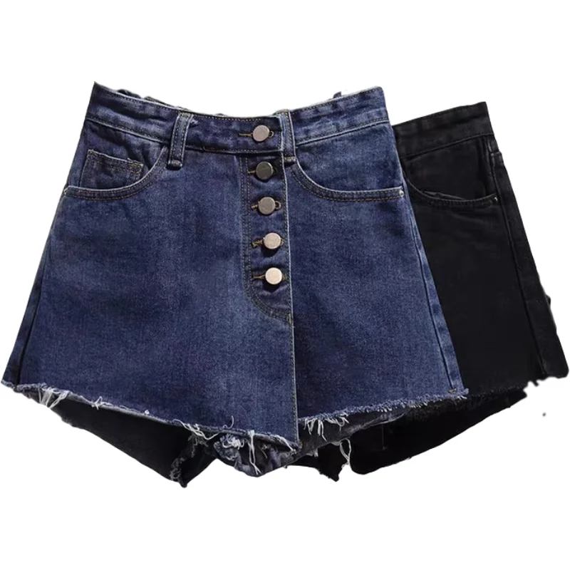 

Direct wholesale custom High Waist Denim ladies women short jeans