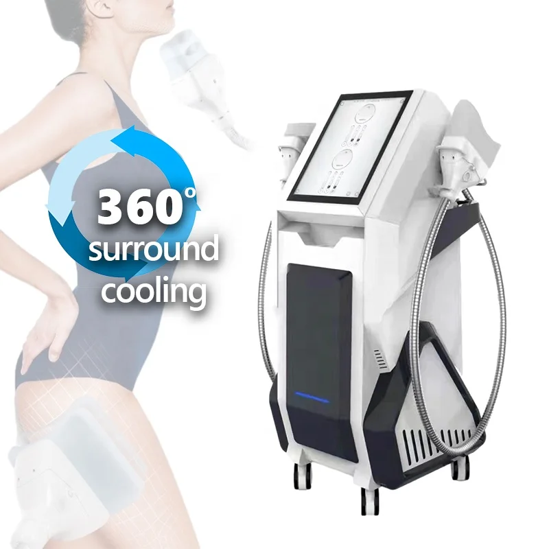 

Best selling Cool tech 360 degree double chin removal 3d cryo Criolipolisis Machine fat freezing slimming machine, Customized