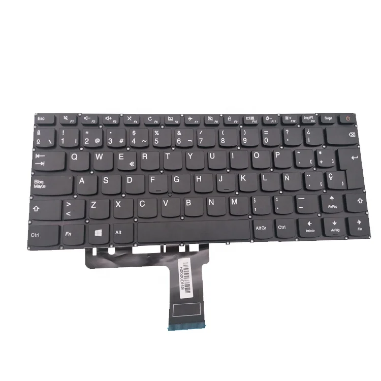 

HK-HHT Laptop SP Spanish keyboard for Lenovo IdeaPad 110-14 110-14ibr 110-14isk