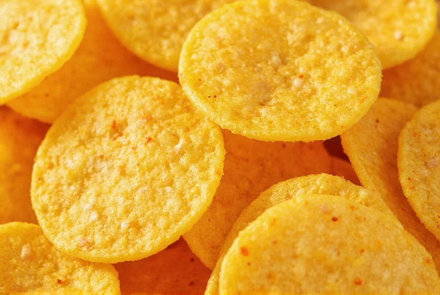 Close-up photograph of Chili Lemon Lays potato chips showing their distinctive yellow-orange seasoning on golden chips