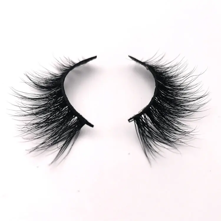 

100% handmade 15mm soft 3d mink eyelashes vendor best natural long mink fur eyelash, N/a