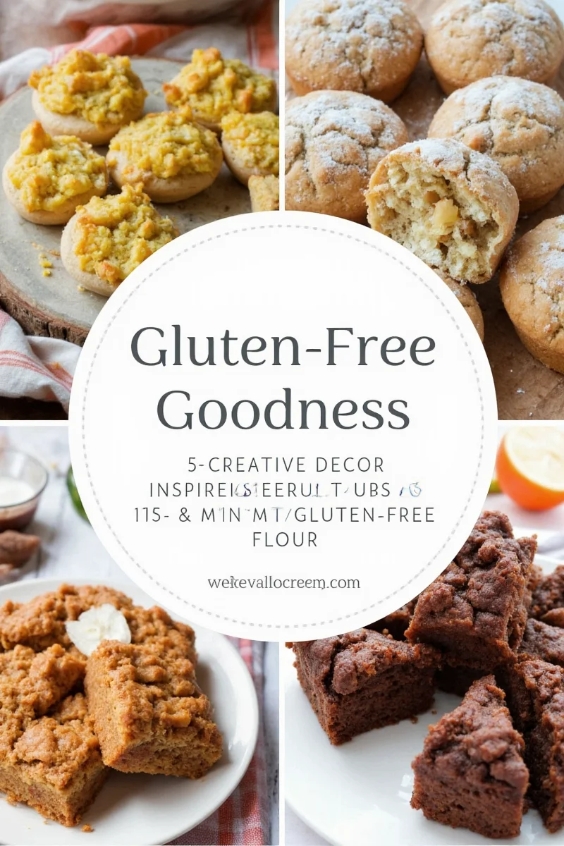 gluten free goodness 5 creative decor inspired recipes using bob s red mill gluten free flour