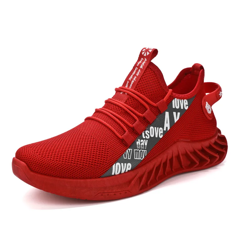 

new trend fashionable graphic cards summer FOOTWEAR casual shoes men's sports shoes Flying knit men's shoes, 3 colors