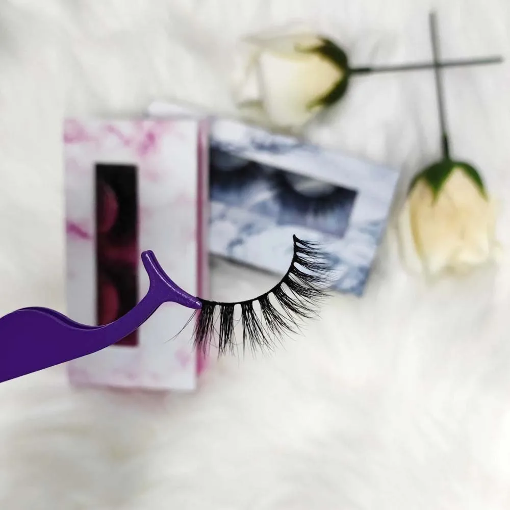 

Customize Box Pink Marble Wholesale Fuax Short To Long Eyelashes With Strips Vendor Vegan Daily Use 3d 6d 8d Mink Faux Eyelashes, Natural black