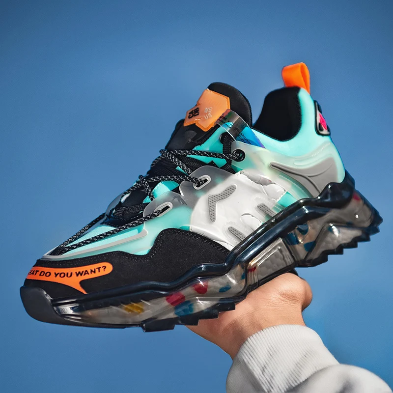 

Colourfull Unique Damping Good Brand Nuevo Rolar Wheel Sneaker Shose Men Laceless Male Sneakers Sneakers With Straps For Men