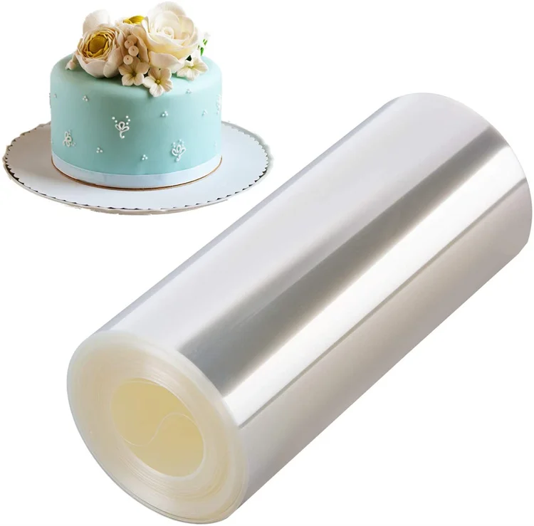 

Mousse Cake Collar Transparent Clear Surrounding Edge Wrapping Tape For Baking Roll Packaging DIY Cake Decorating Tools