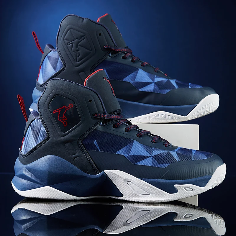 

Big Size Wholesales Custom Logo Wear Resistant Basketball Sneakers High Quality No Brand Basketball Shoes, Optional