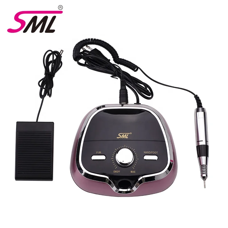 

SML professional high power nail drill Best sell custom logo nail drill with three colors nail drill electric machine