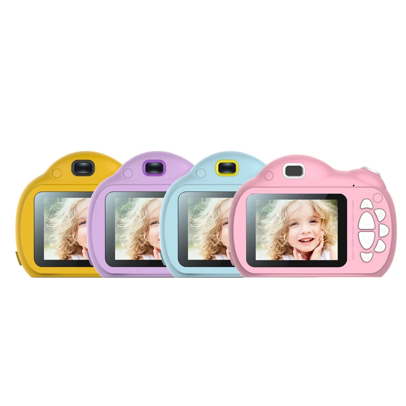 

A2 Mini kids Digital Camera 2 Inch Cartoon Cute Camera Toys Children Birthday Gift smart kids camera