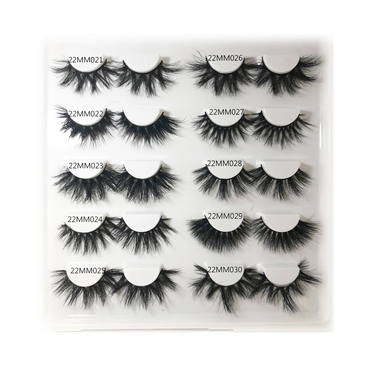 

3d mink eyelashes private label wholesale mink eyelash false eyelashes, Black and colorful