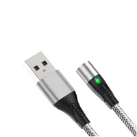 

3 in 1 LED magnetic USB fast charging cable cellphone data line for iphone huawei Android