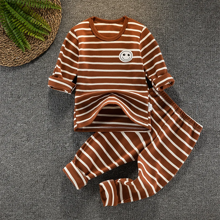 Wholesale Children's Pajamas Boys Girls Printed Top And Sleeping Suit Sets Buy Children's