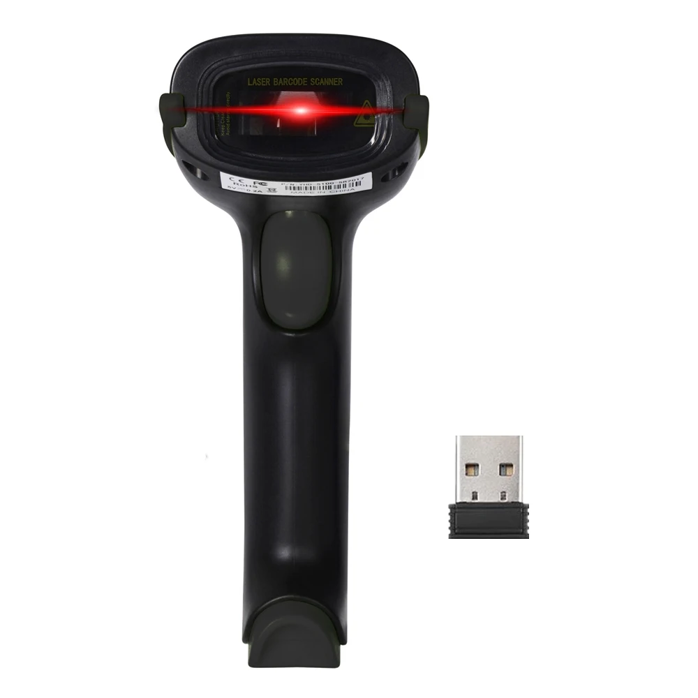 

Facoty Barcode Reader with BT YHDAA 1D Wireless Barcode Scanner POS Machine