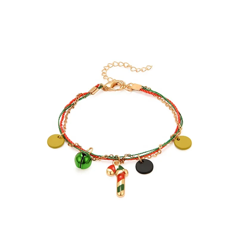 

PUSHI Christmas pendant personalized bracelet jewelry female gift personalized bracelet women gold bracelet women jewelry