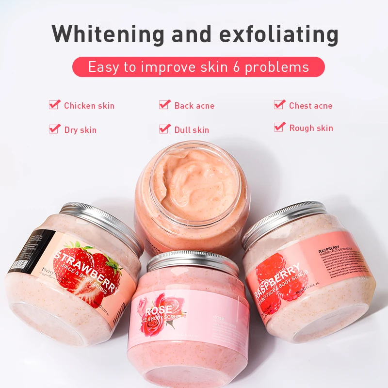 

Oem Low Price Natural Acne Anti Cellulite Treatment Exfoliating Coconut Milk Body Scrub For Skin Care, Stretch Marks