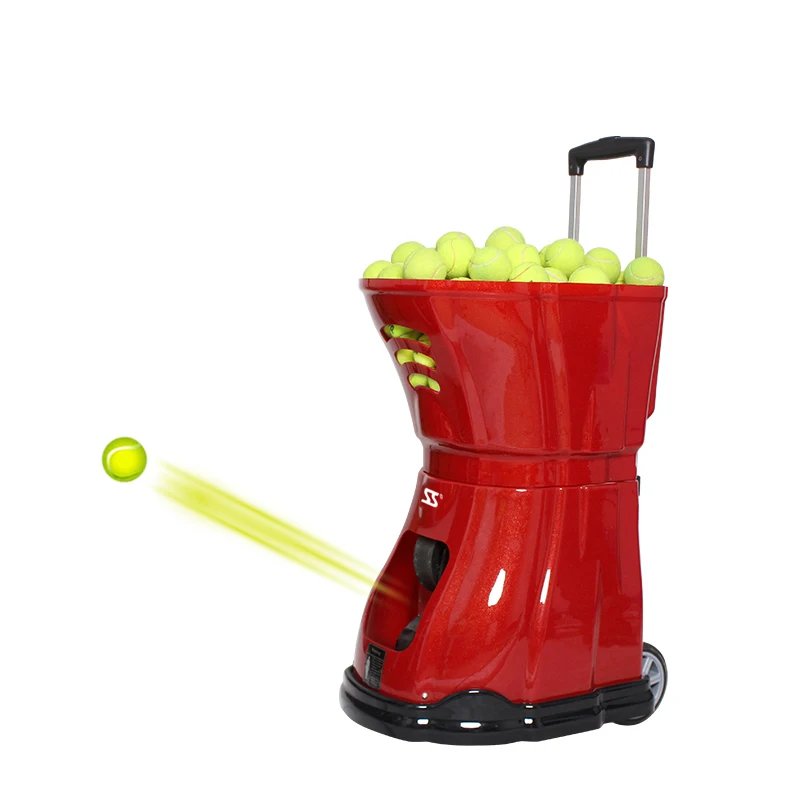 

Micro-computer Smart Tennis Ball Machine With Free Remote Control SIBOASI Tennis Machine