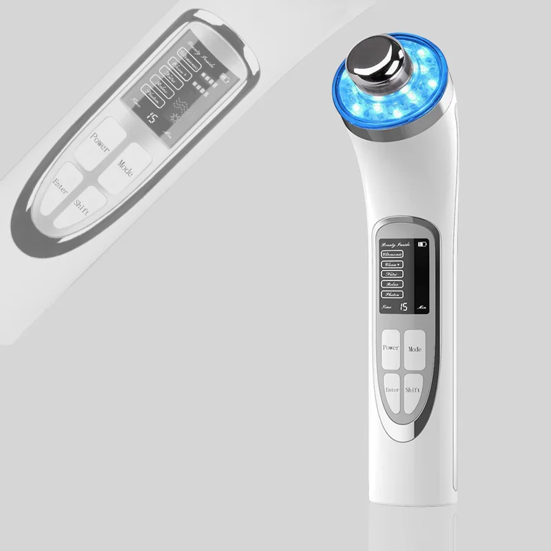 

2021 Wrinkle Removal Skin Tightening Device Ultrasonic EMS Facial Massage Portable Microcurrent Face Lift Machine