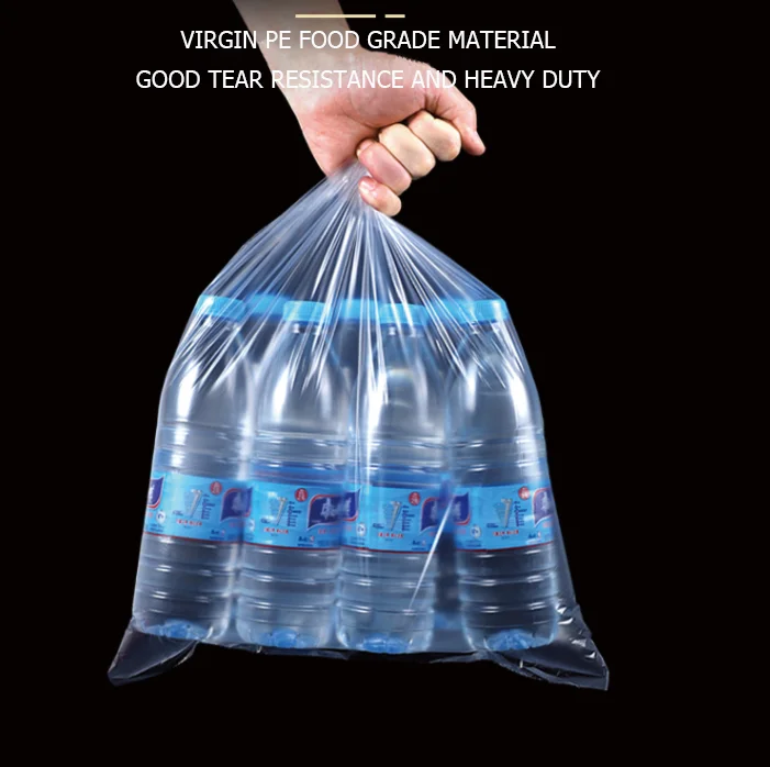 HDPE Transparent Flat Bags on Roll for Supermarket